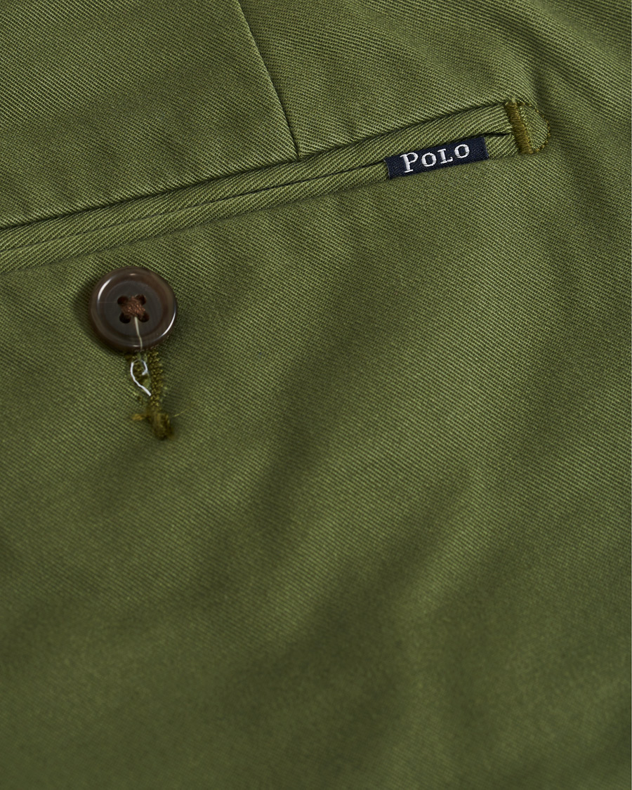 Herre | Bukser | Polo Ralph Lauren | Slim Fit Stretch Hudson Chino Army Olive