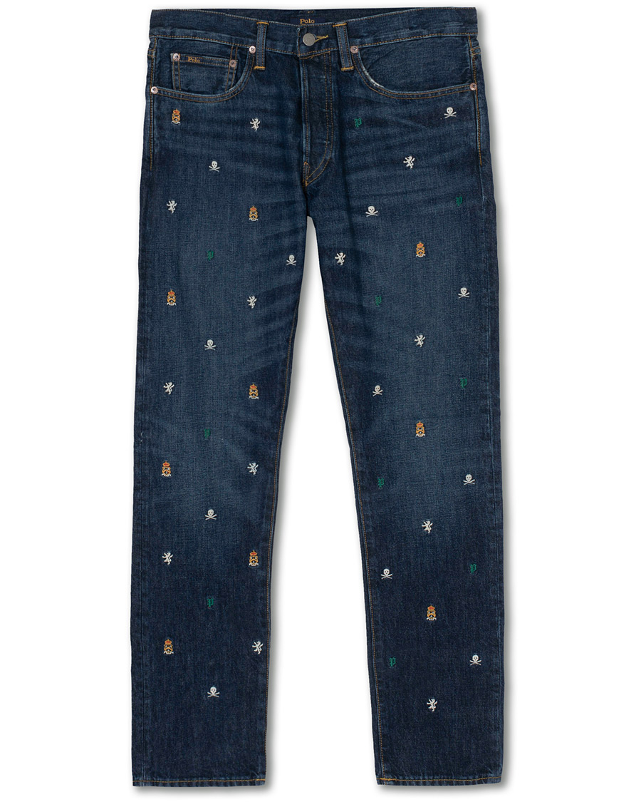 Herre | Jeans | Polo Ralph Lauren | Sullivan 5-pocket Patchwork Jeans Blue