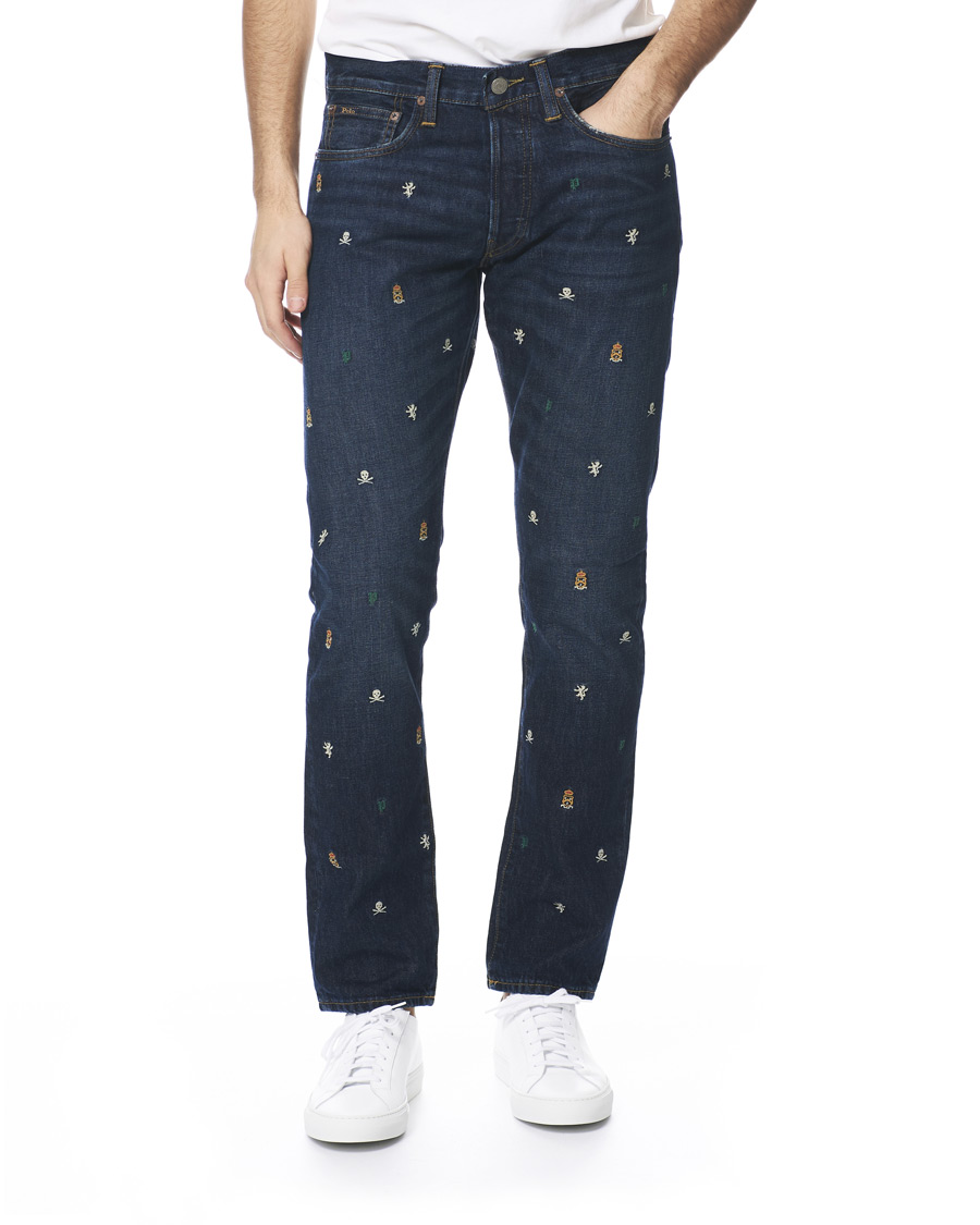 Herre | Jeans | Polo Ralph Lauren | Sullivan 5-pocket Patchwork Jeans Blue