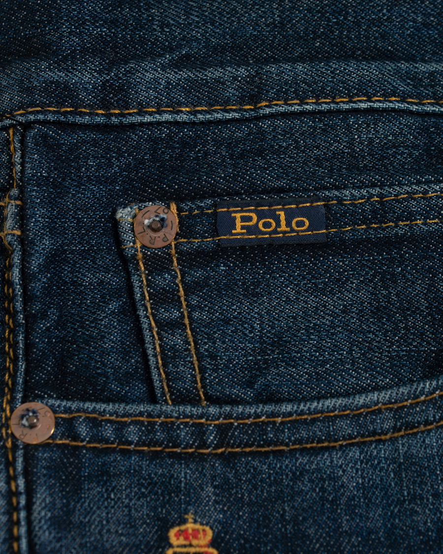 Herre | Jeans | Polo Ralph Lauren | Sullivan 5-pocket Patchwork Jeans Blue