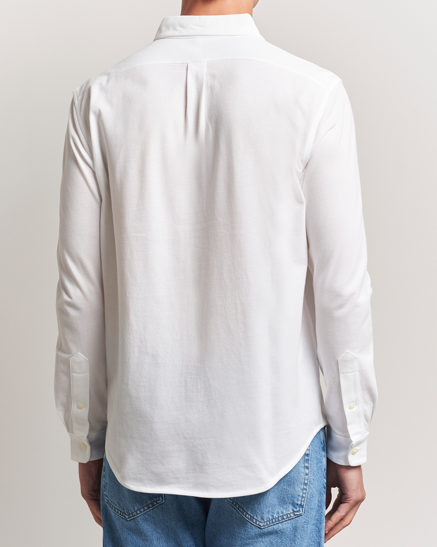 Herre | Skjorter | Polo Ralph Lauren | Featherweight Mesh Shirt White
