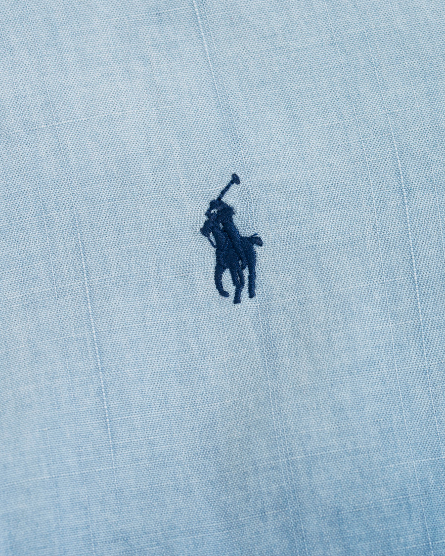Herre | Skjorter | Polo Ralph Lauren | Slim Fit Dip Dye Shirt Blue
