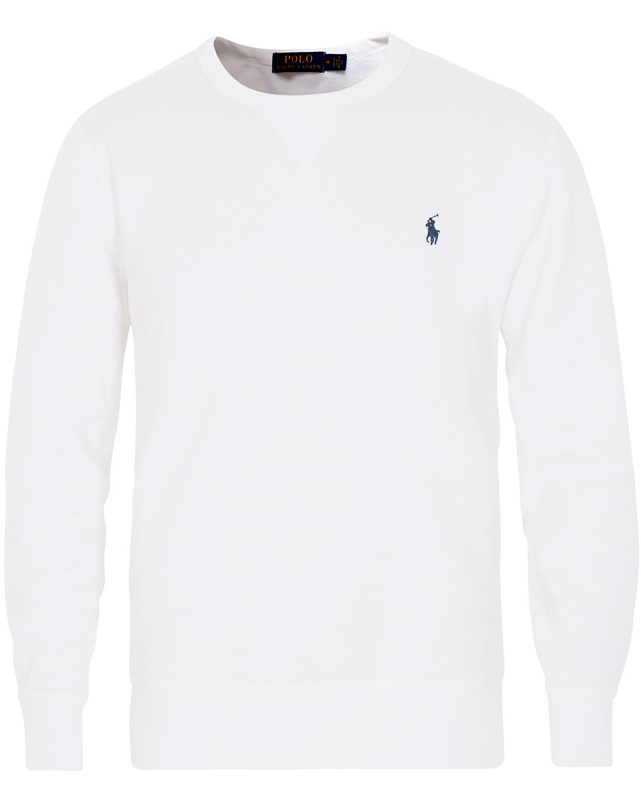 Herre | Trøjer | Polo Ralph Lauren | Magic Fleece Sweatshirt White