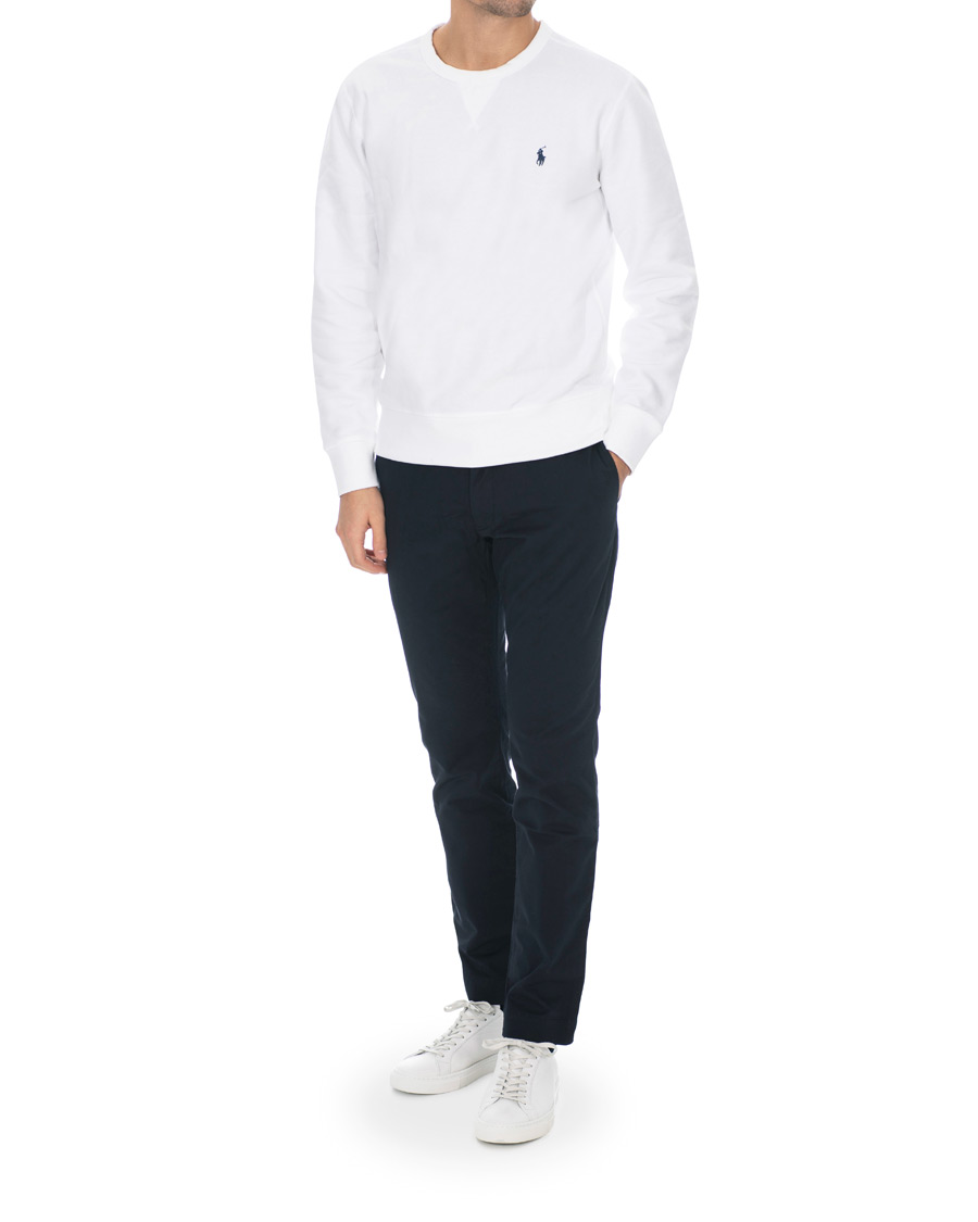 Herre | Trøjer | Polo Ralph Lauren | Magic Fleece Sweatshirt White