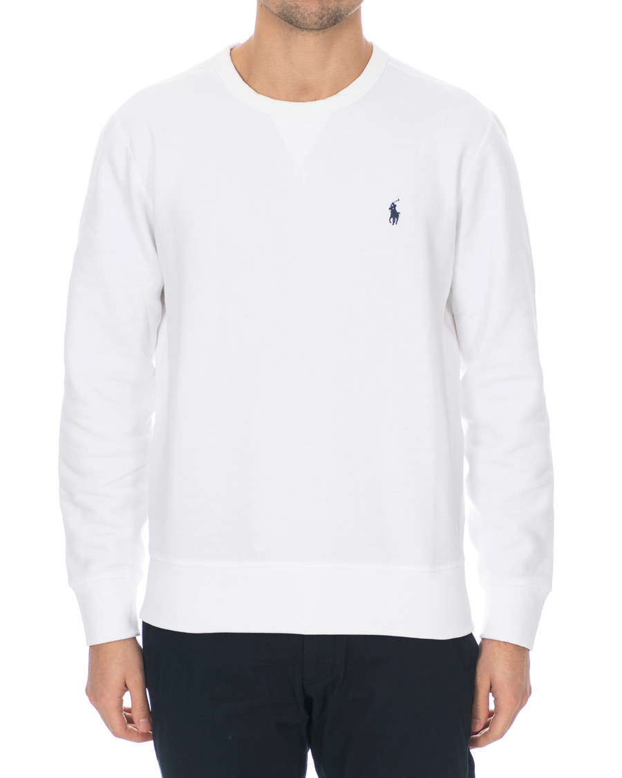 Herre | Trøjer | Polo Ralph Lauren | Magic Fleece Sweatshirt White