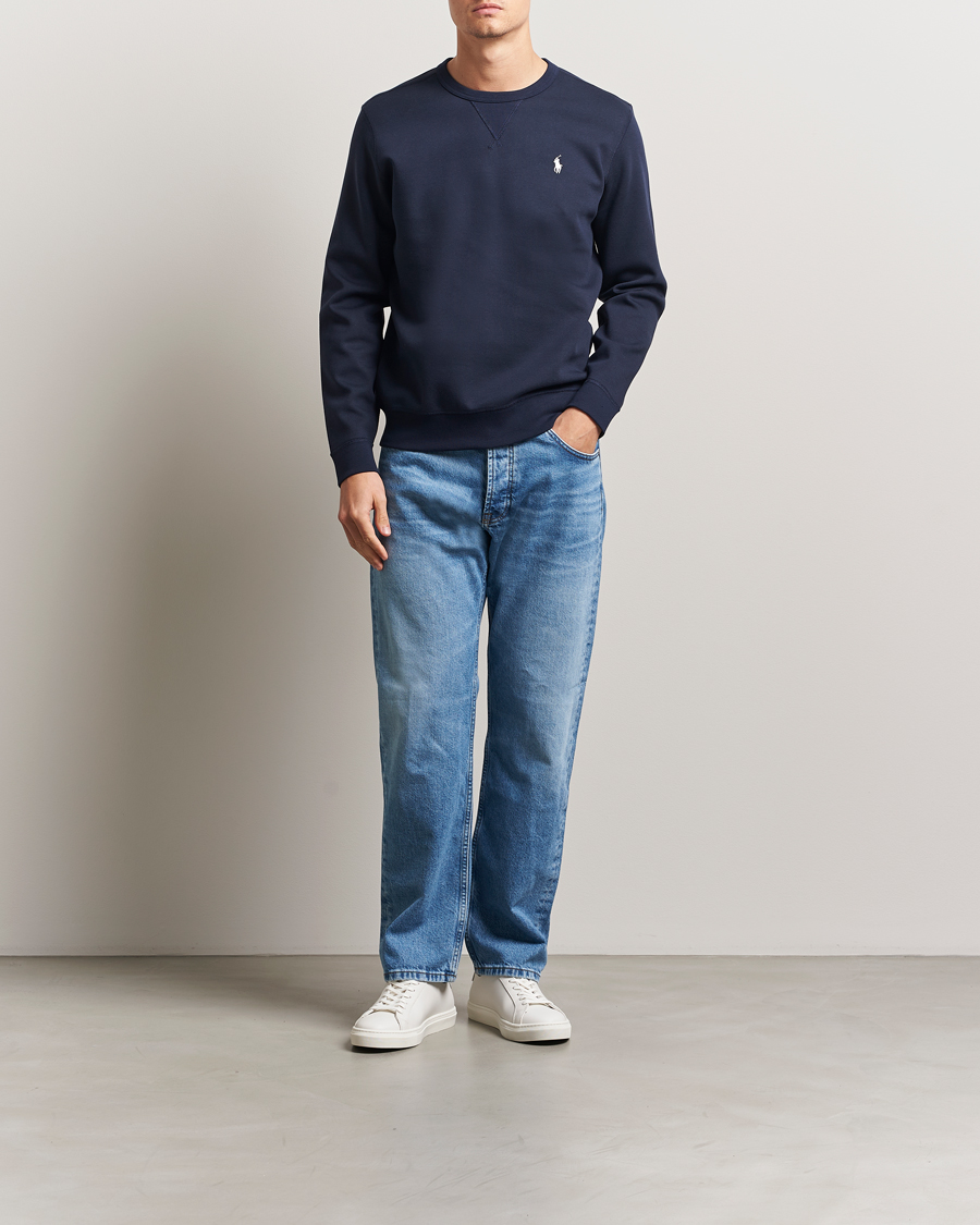 Herre | Trøjer | Polo Ralph Lauren | Tech Crew Neck Sweatshirt Aviator Navy