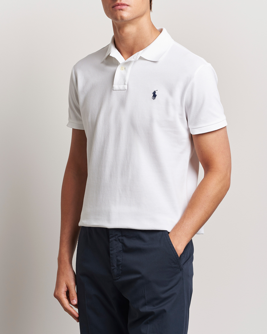 Men |  | Polo Ralph Lauren | Custom Slim Fit Polo White