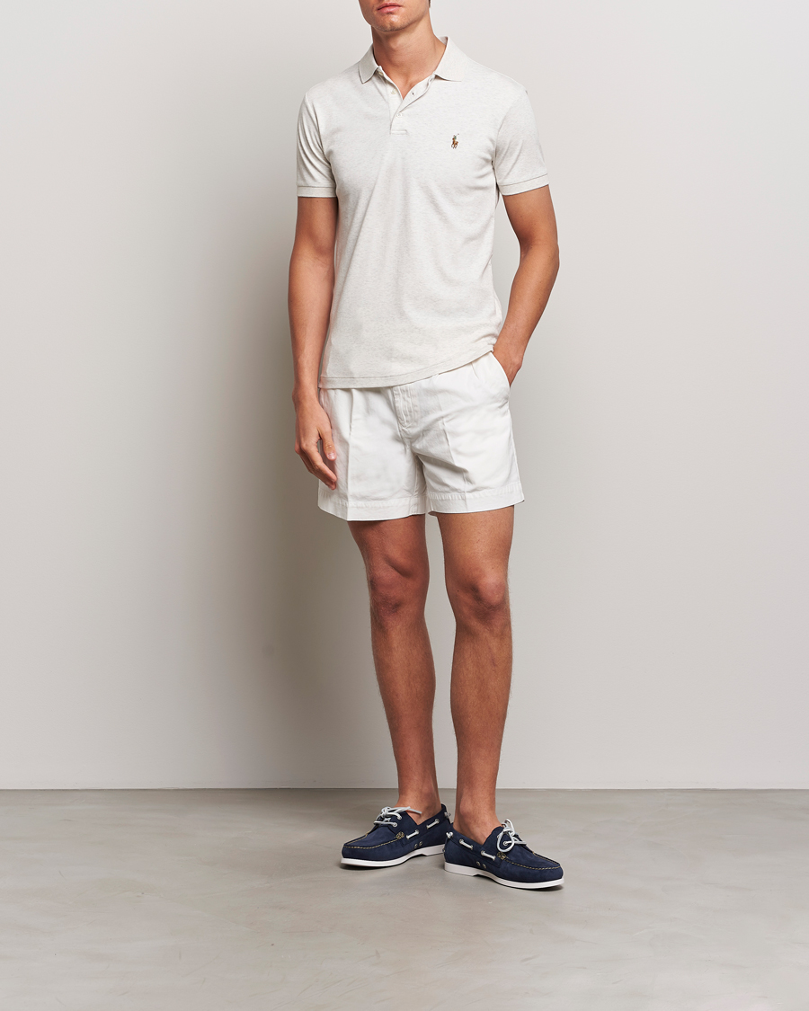 Herre | Polotrøjer | Polo Ralph Lauren | Slim Fit Pima Cotton Polo Polo State Heather