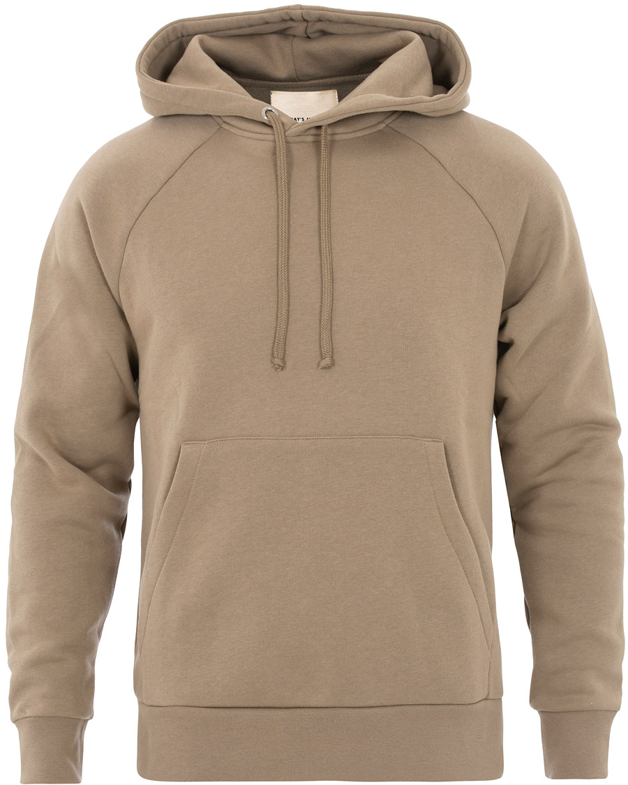 Herre | Trøjer | A Day's March | Sturdy Fleece Back Hoodie Khaki