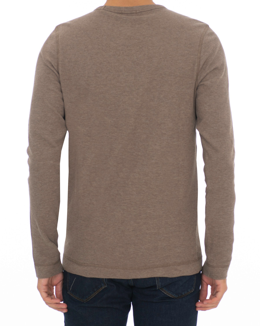 Herre | Trøjer | BOSS ORANGE | BOSS Casual Tempest Fine Heather Waffle Pullover Dark Grey