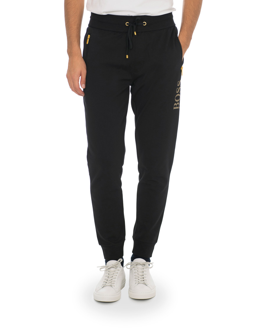 Herre | Bukser | BOSS BLACK | BOSS Tracksuit Trousers Black/Gold