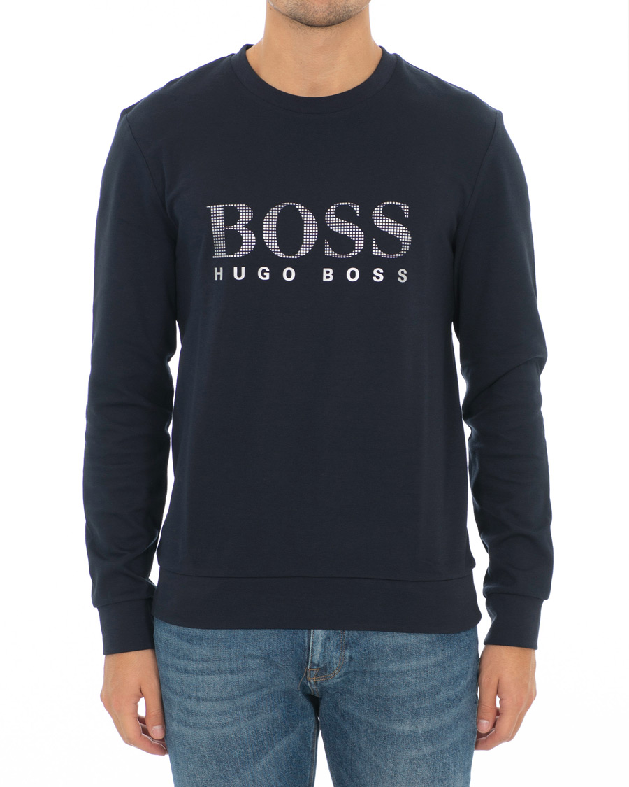 Herre | Trøjer | BOSS BLACK | BOSS Tracksuit Sweatshirt Navy/Silver
