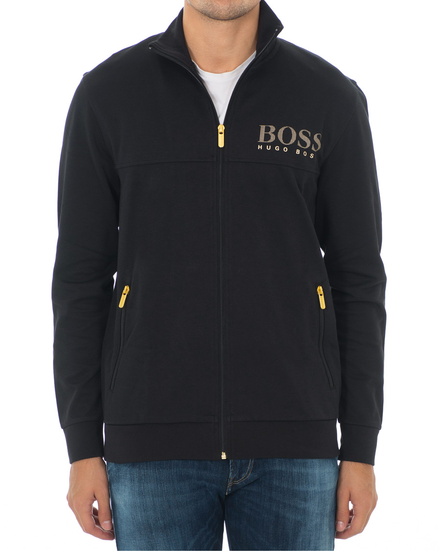 Herre | Trøjer | BOSS BLACK | BOSS Tracksuit Full Zip Black/Gold