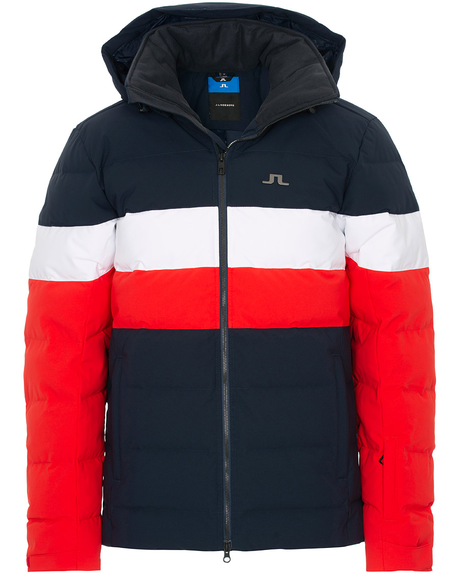 Herre | Jakker | J.Lindeberg | Russel Down Ski Jacket Racing Red