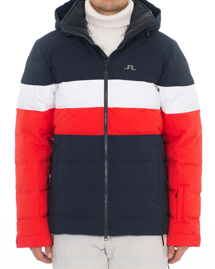 Herre | Jakker | J.Lindeberg | Russel Down Ski Jacket Racing Red