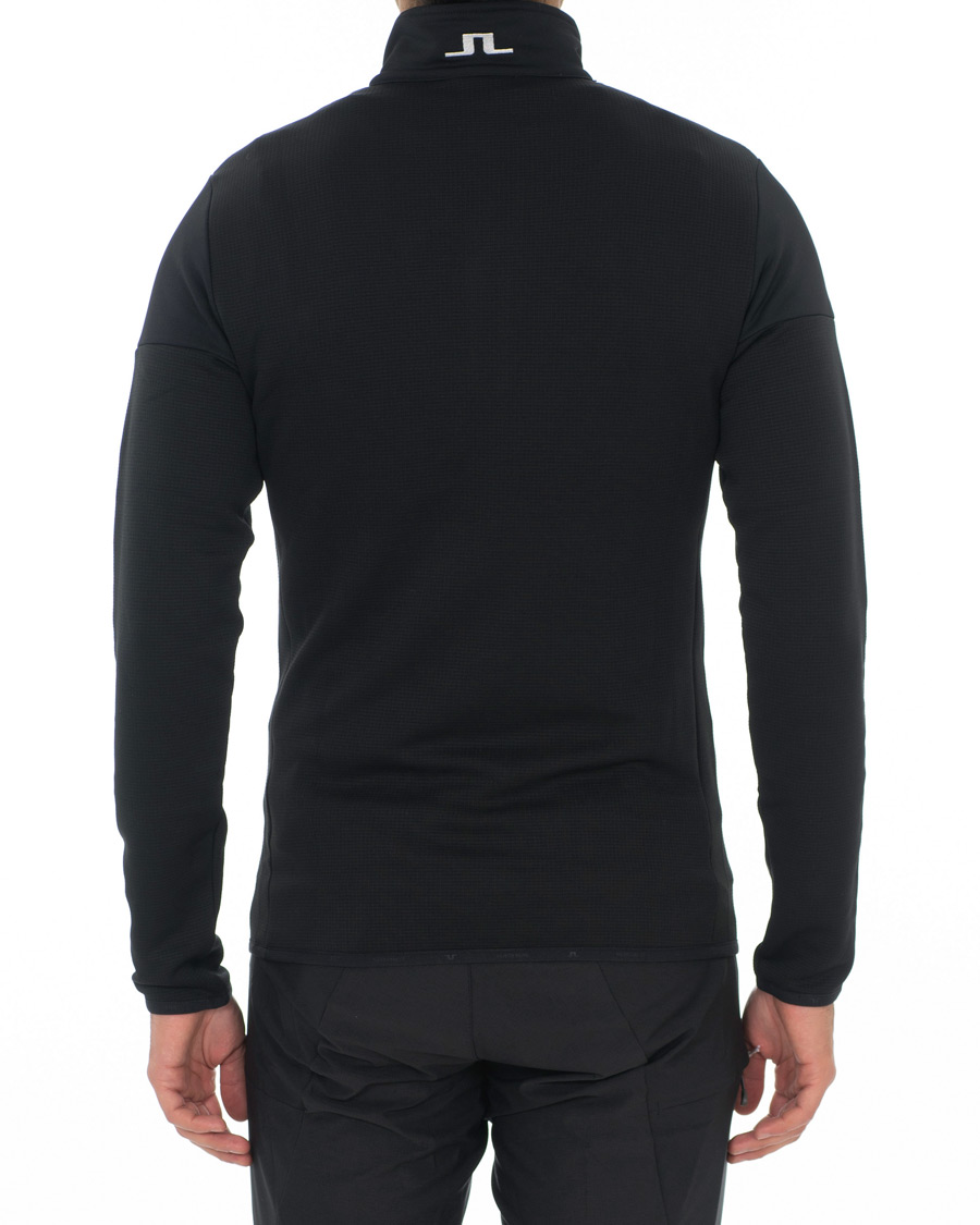 Herre | Trøjer | J.Lindeberg | Hubbard Half Zip Black