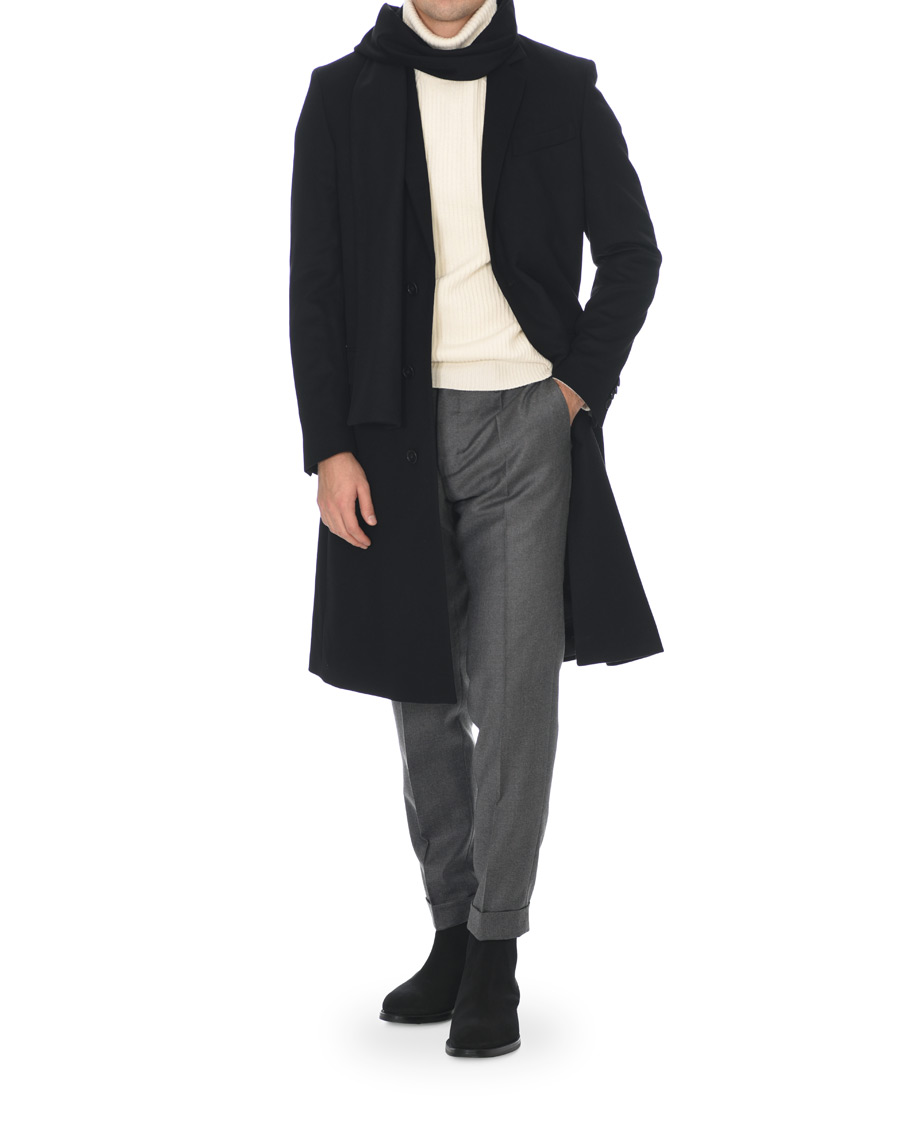 Herre | Jakker | Tiger of Sweden | Cempier Long Wool Coat Black
