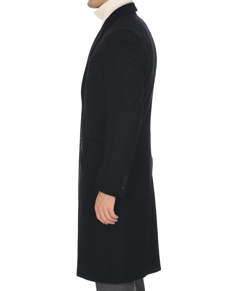 Herre | Jakker | Tiger of Sweden | Cempier Long Wool Coat Black