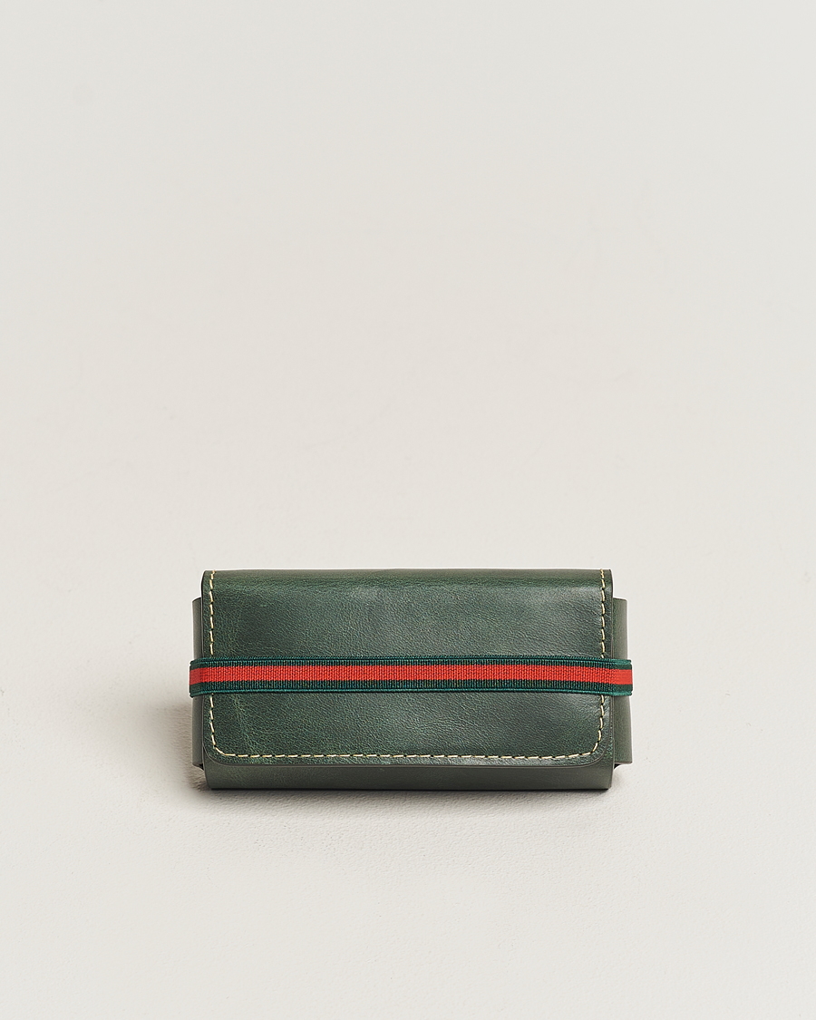 Herre | Eight & Bob Perfume Leather Case Forest Green | Eight & Bob | Perfume Leather Case Forest Green