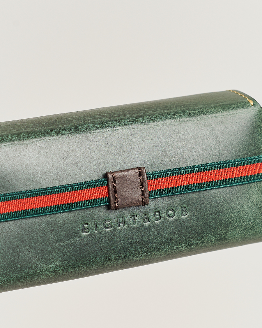 Herre | Eight & Bob Perfume Leather Case Forest Green | Eight & Bob | Perfume Leather Case Forest Green