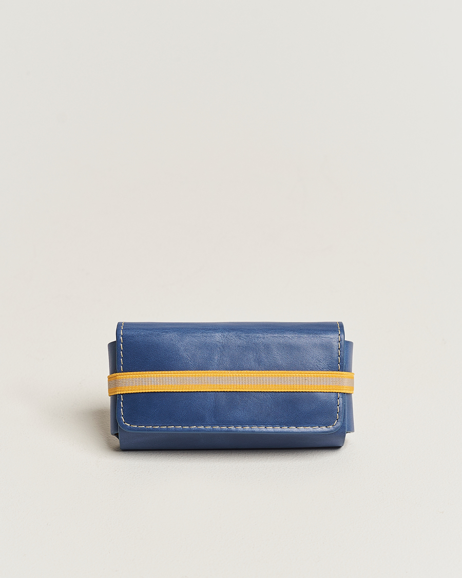 Herre |  | Eight & Bob | Perfume Leather Case Navy Blue