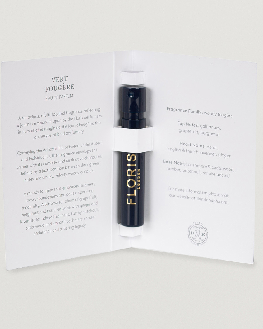 Herre | Parfume | | Floris London Vert Fougère Eau de Parfum 1,2ml Sample