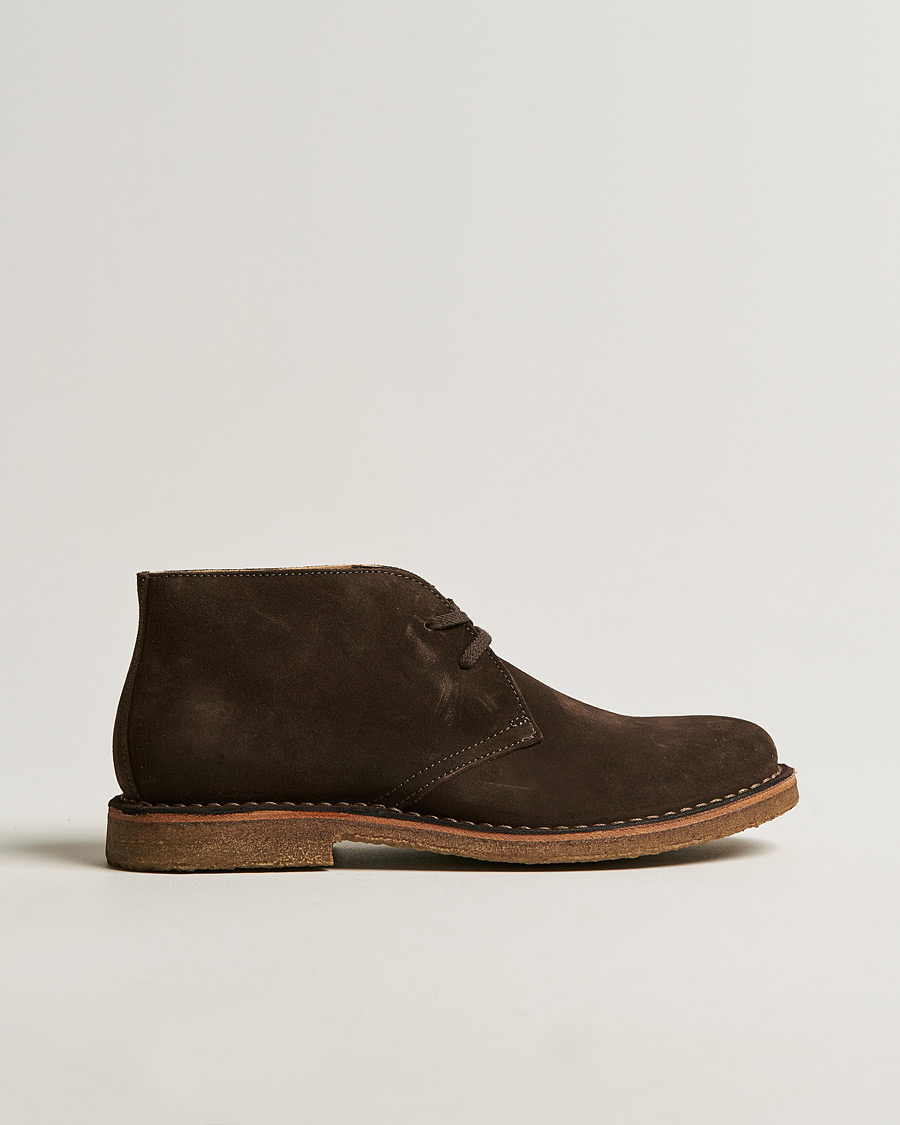 Økonomisk elskerinde Der er en tendens Astorflex Greenflex Desert Boot Dark Brown Suede - CareOfCarl.dk