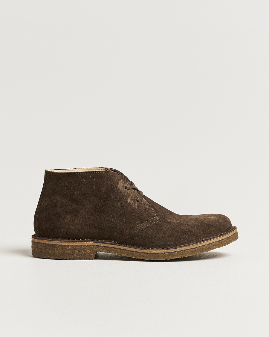 Herre | Støvler | Astorflex | Greenflex Desert Boot Dark Brown Suede