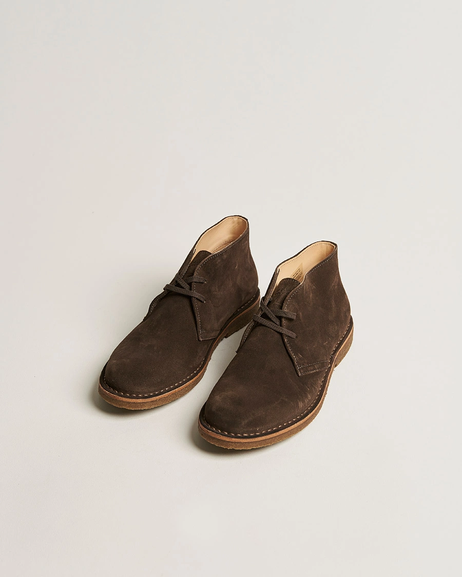 Herre | Italian Department | Astorflex | Greenflex Desert Boot Dark Brown Suede