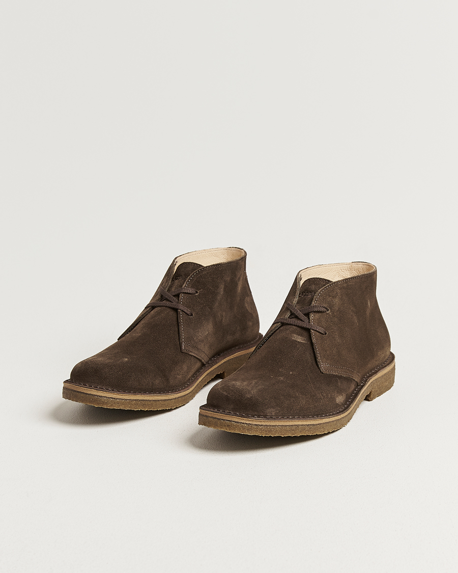 Herre | Støvler | Astorflex | Greenflex Desert Boot Dark Brown Suede