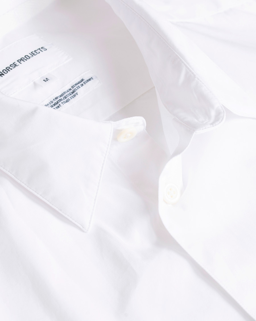 Herre | Skjorter | Norse Projects | Hans Classic Poplin Shirt White