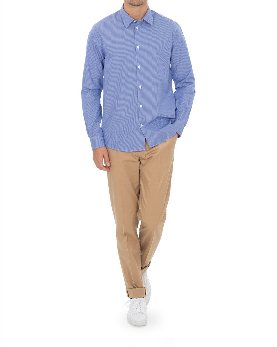 Herre | Skjorter | Norse Projects | Hans Classic Striped Shirt Navy