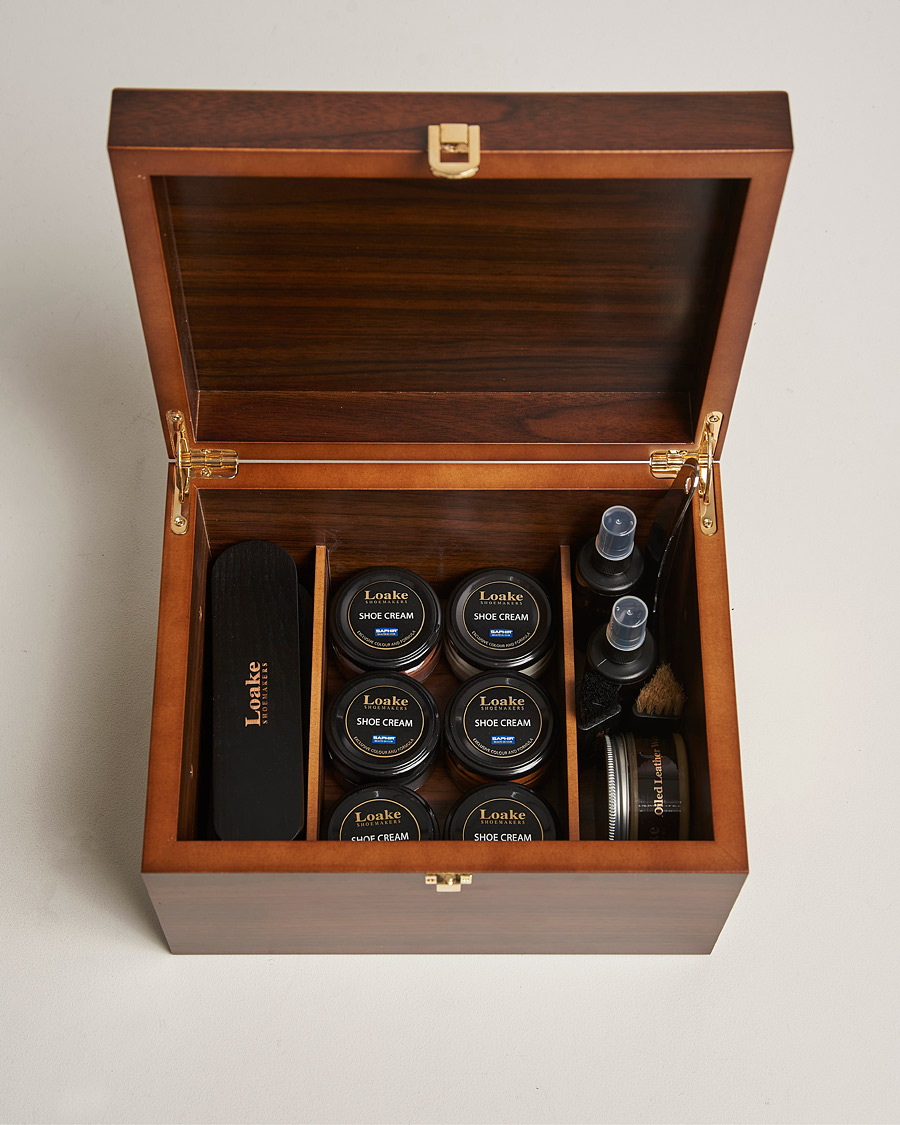 Herre | Skopleje | Loake 1880 | Saphir Valet Box