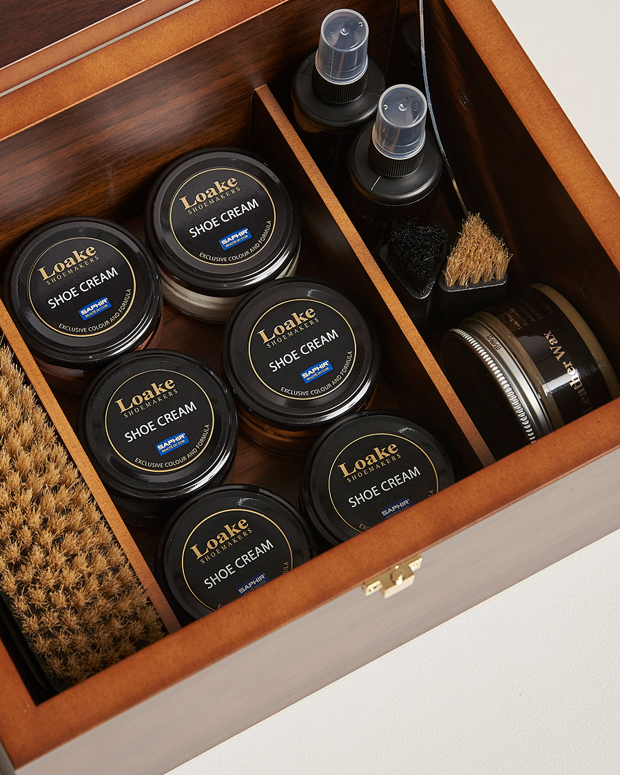 Herre | Skopleje | Loake 1880 | Saphir Valet Box