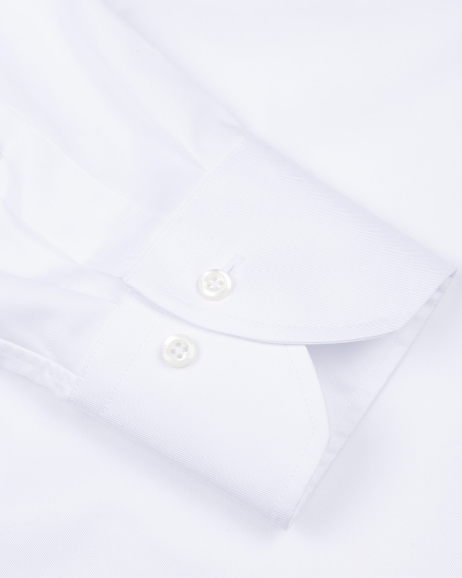 Herre | Skjorter | Stenströms | Slimline Extreme Cut Away Shirt White