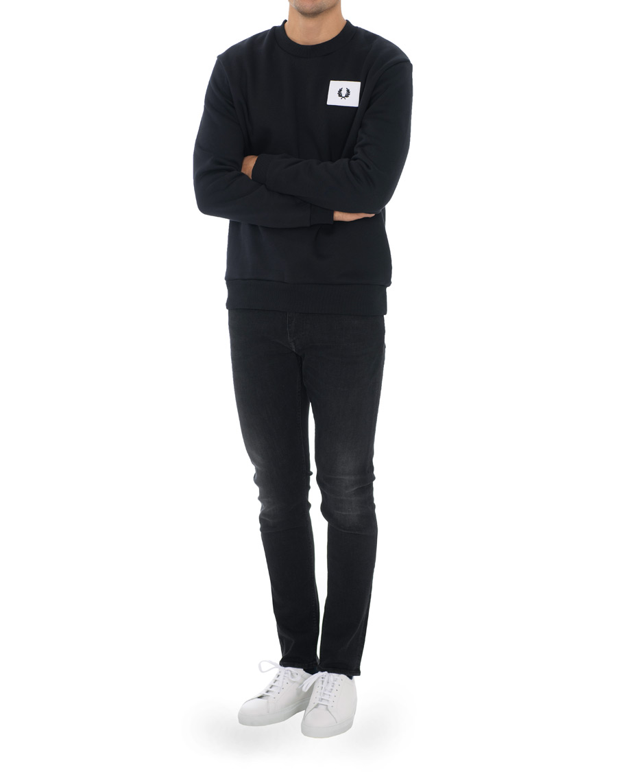 Herre | Trøjer | Fred Perry | Acid Brights Sweatshirt Black