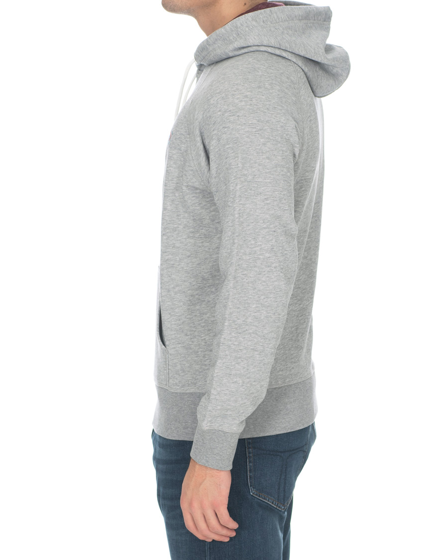 Herre | Trøjer | GANT | Graphic Sweat Hoodie Grey Melange