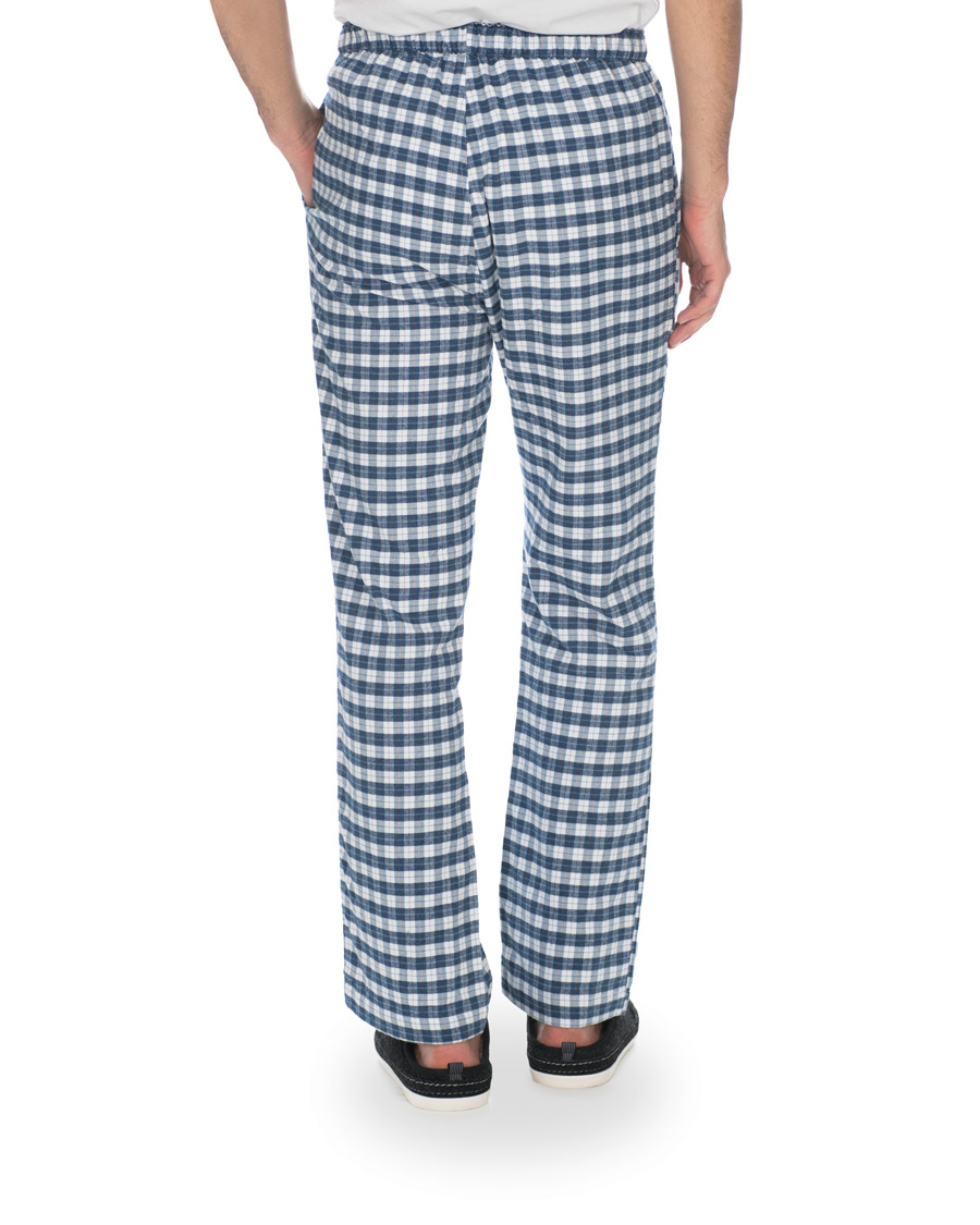 Herre | Undertøj | Gant | Flannel Pyjama Set Eggshell