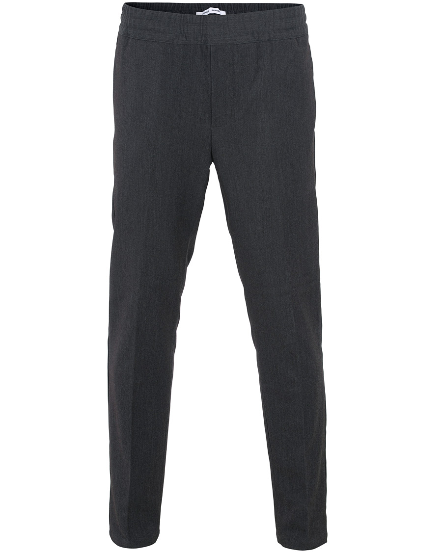 Herre | Bukser | Samsøe Samsøe | Samsøe & Samsøe Smithy Trousers Dark Grey Melange