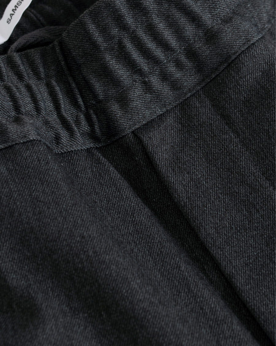 Herre | Bukser | Samsøe Samsøe | Samsøe & Samsøe Smithy Trousers Dark Grey Melange