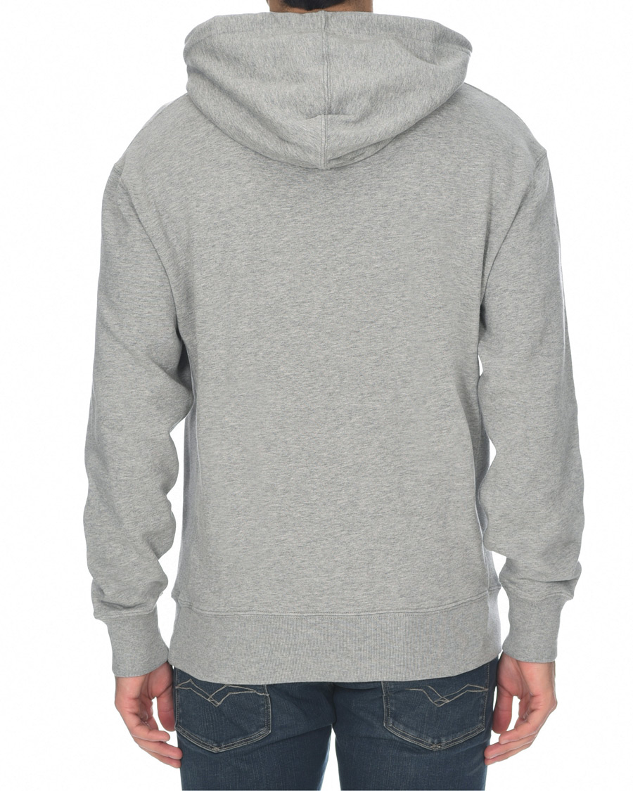 Herre | Trøjer | J.Crew | 330 French Terry Pullover Hoody Heather Grey