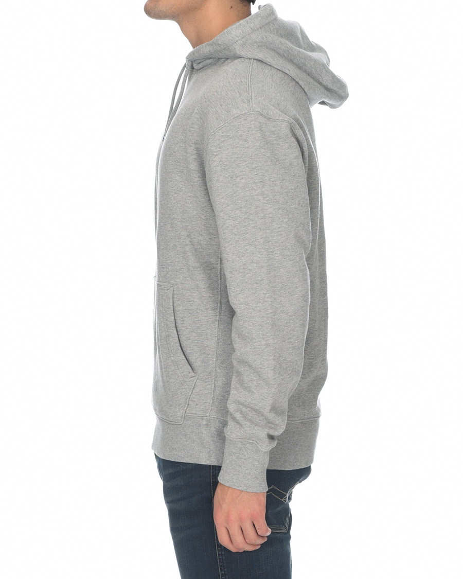 Herre | Trøjer | J.Crew | 330 French Terry Pullover Hoody Heather Grey