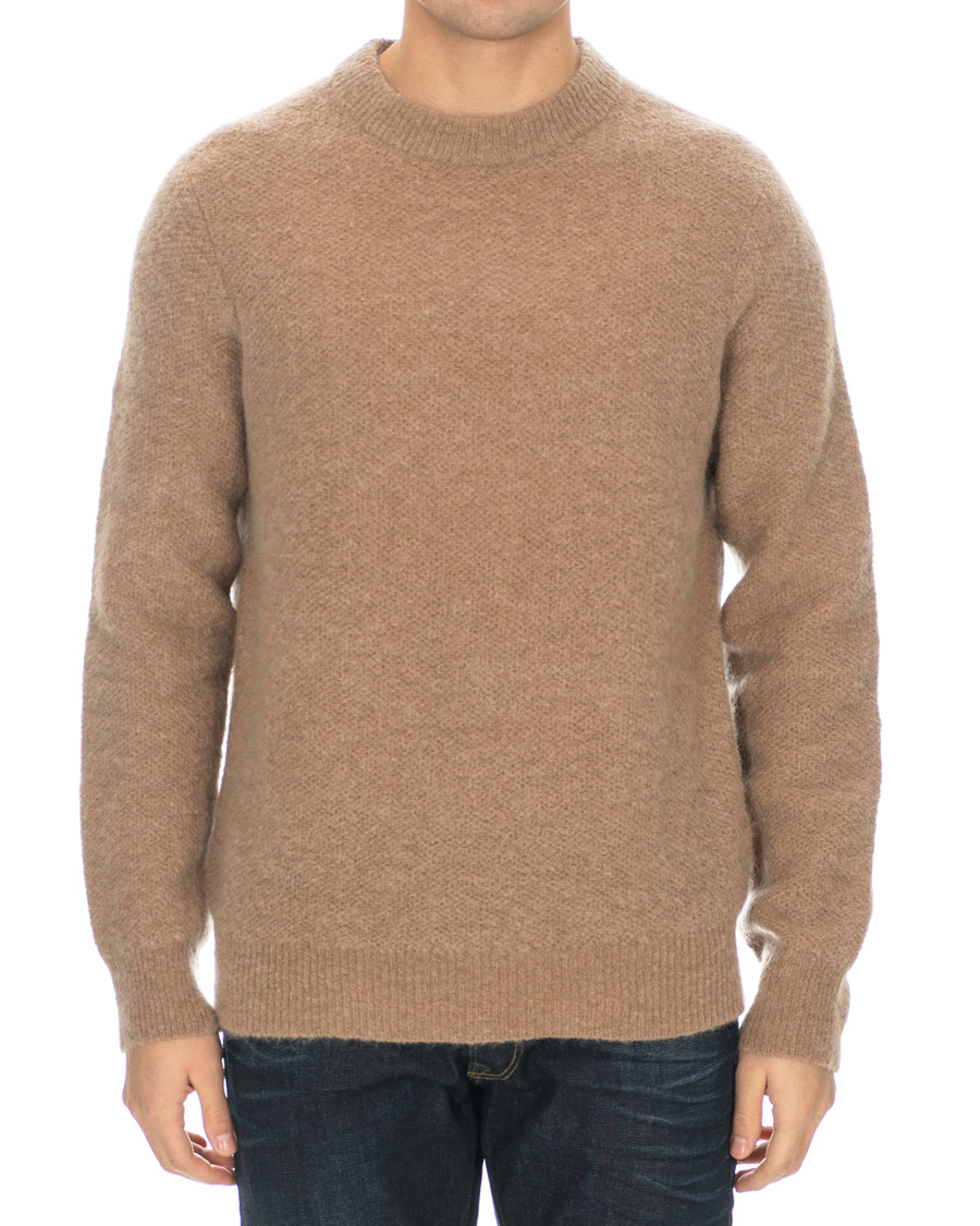 Herre | Trøjer | Filippa K | Julian Mohair Sweater Dark Khaki