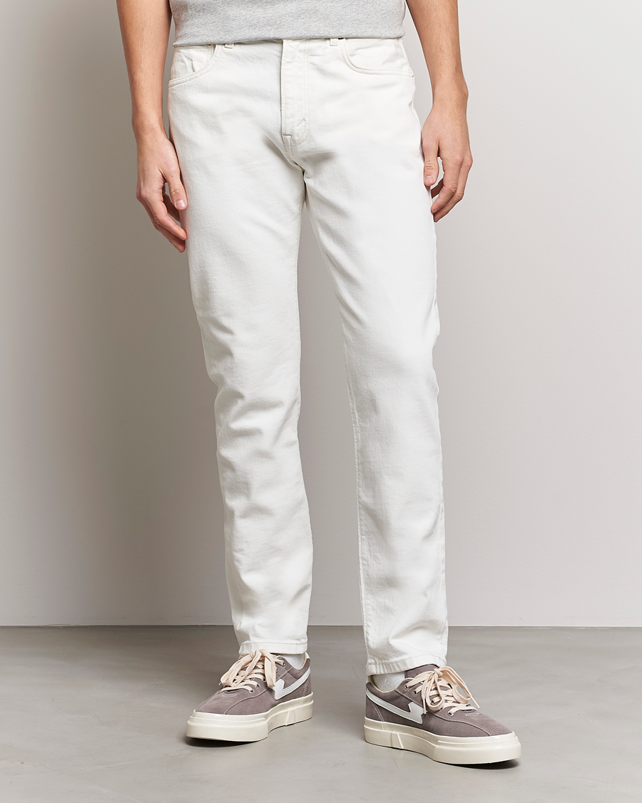 Herre | Hvide jeans | Jeanerica | TM005 Tapered Jeans Natural White