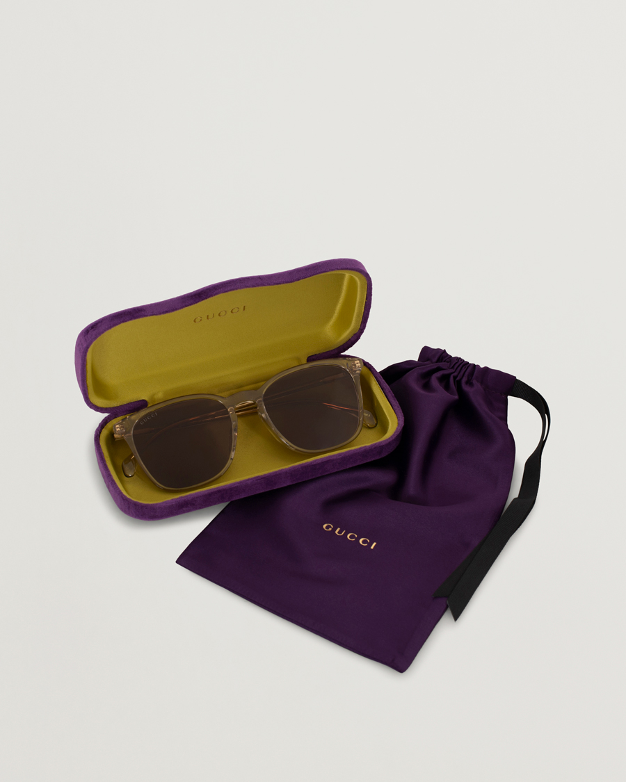 Herre | Gucci GG0547SK Sunglasses Brown/Brown | Gucci | GG0547SK Sunglasses Brown/Brown
