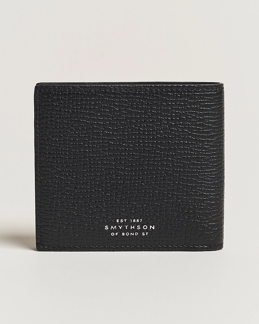 Herre | Punge | Smythson | Ludlow 6 Card Wallet Black
