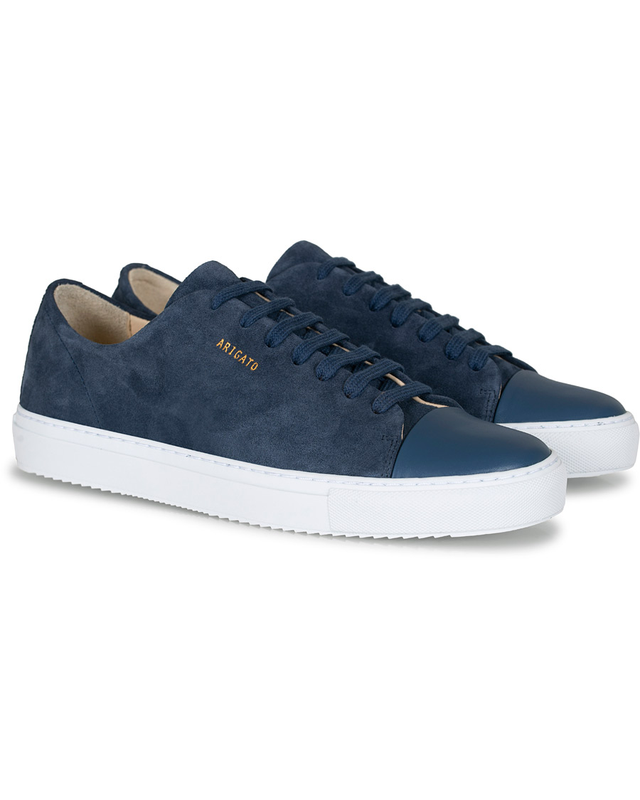 Herre | Axel Arigato Cap Toe Sneaker Navy Suede | Axel Arigato | Cap Toe Sneaker Navy Suede