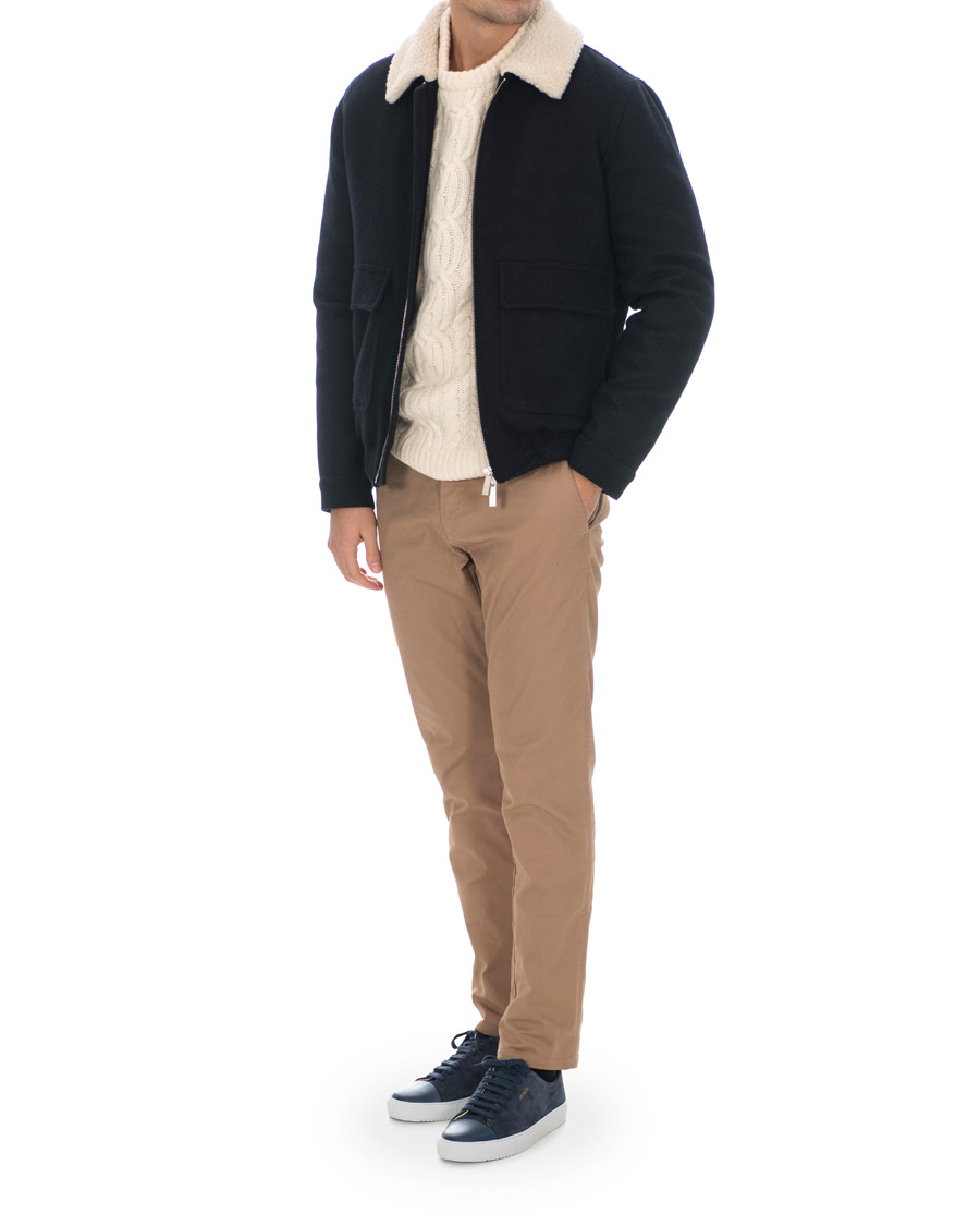 Herre | Axel Arigato Cap Toe Sneaker Navy Suede | Axel Arigato | Cap Toe Sneaker Navy Suede