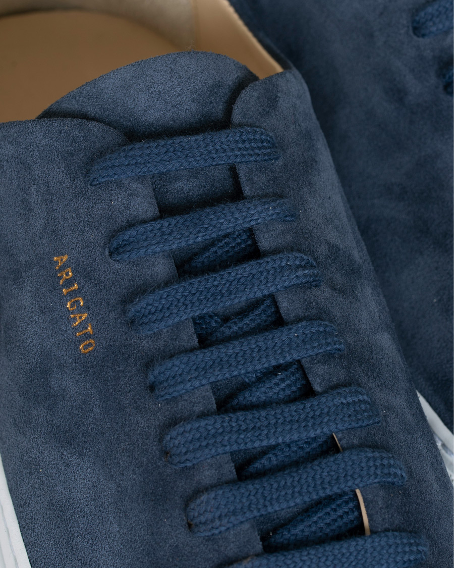 Herre | Axel Arigato Cap Toe Sneaker Navy Suede | Axel Arigato | Cap Toe Sneaker Navy Suede