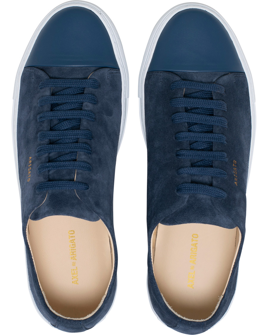 Herre | Axel Arigato Cap Toe Sneaker Navy Suede | Axel Arigato | Cap Toe Sneaker Navy Suede